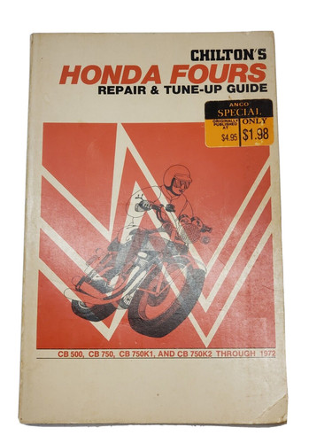 1972 chilton honda fours - chilton's,
