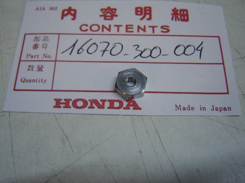 Carburetor synchronization nut - synchronization,
