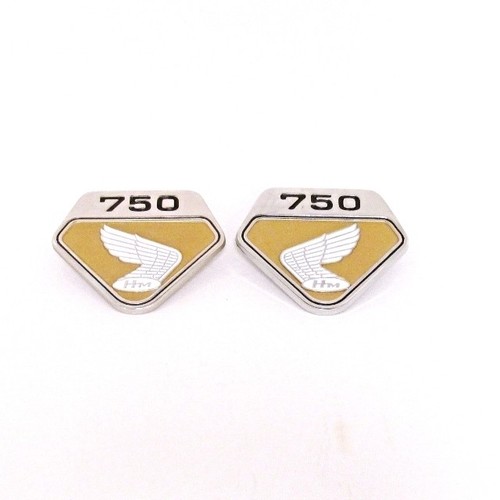 Cb750 side emblems gold - side,