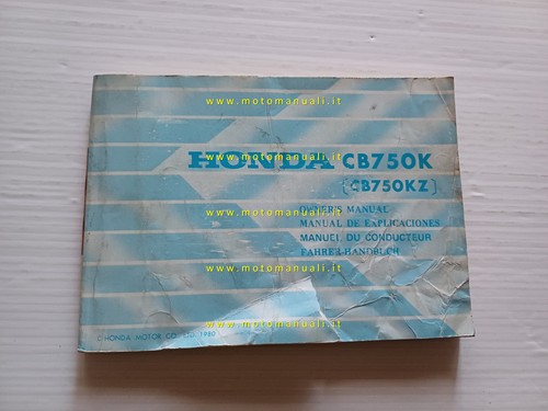 Honda 750k 1980 - cb, 1980-81