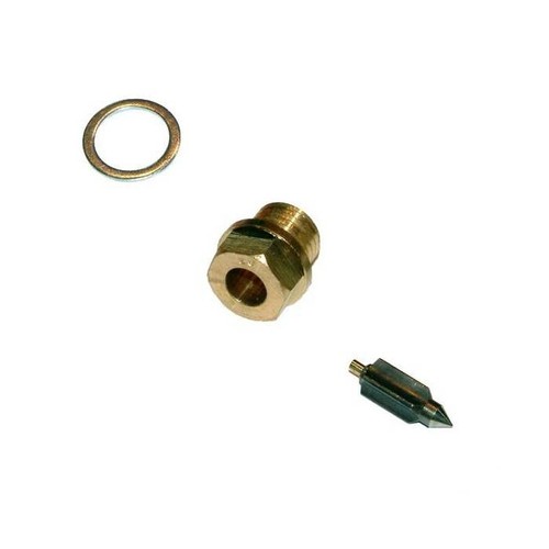 Tip with seat and carburetor